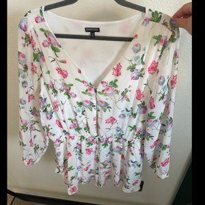 Express Floral Romper XL